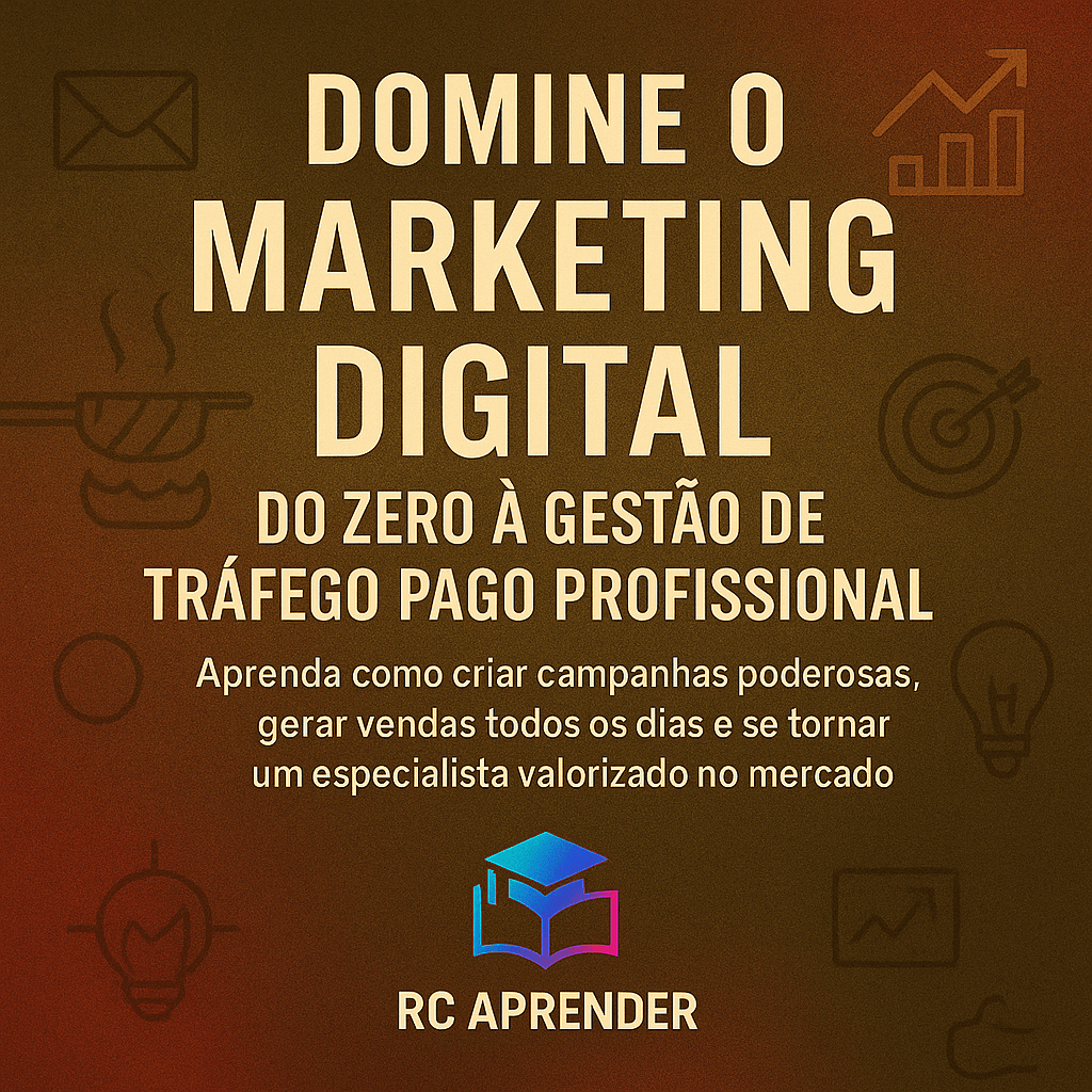 Domine o Marketing Digital - Do zero a gestão de tráfego pago profissional