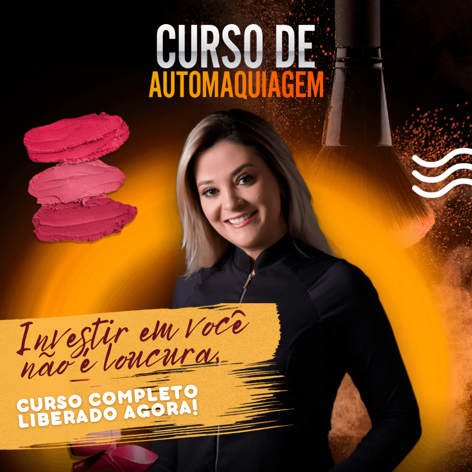 Curso de Automaquiagem: Realce Sua Beleza!
