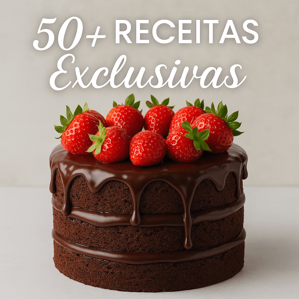 Bolos Gourmet que Vendem - 50+ Receitas com Dicas Profissionais"