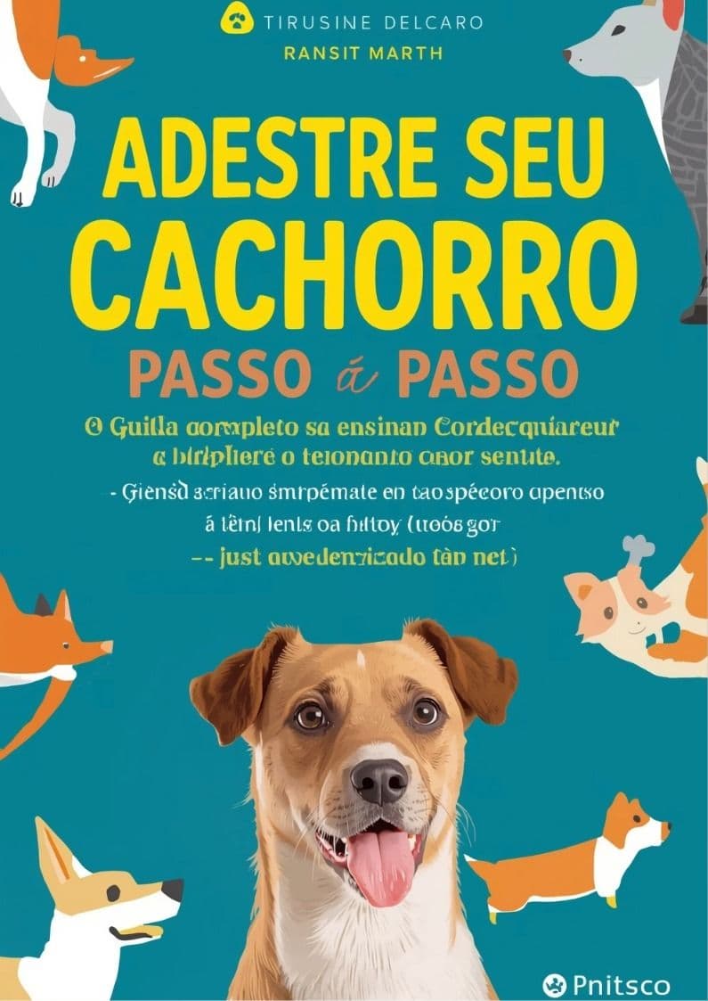 Adestre Seu Cachorro Passo a Passo: O Guia Completo para Ensinar, Corrigir e Fortalecer o Vínculo com Seu Pet