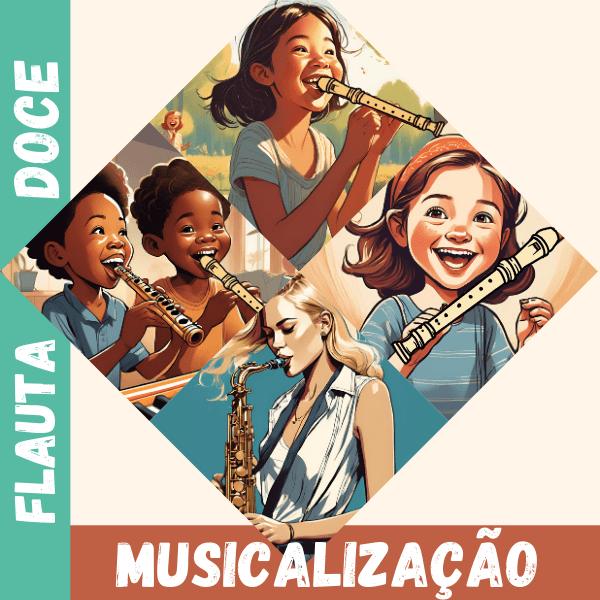 APOSTILA FLAUTA DOCE - FACILITADA E DIVERTIDA PRA CRIANÇAS E ADOLESCENTES