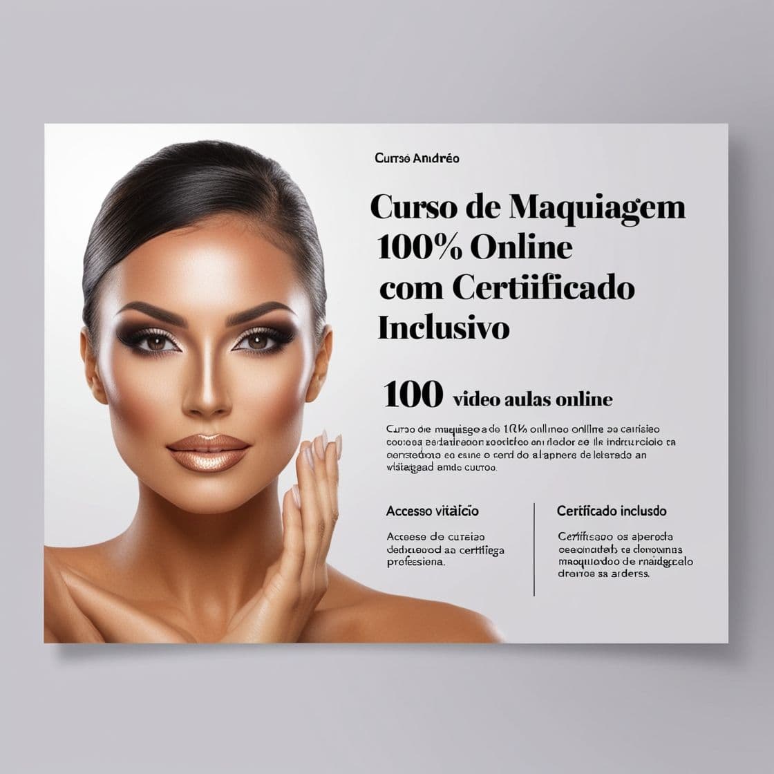 Curso de Maquiagem Online: Do Básico ao Avançado com Técnicas Profissionais