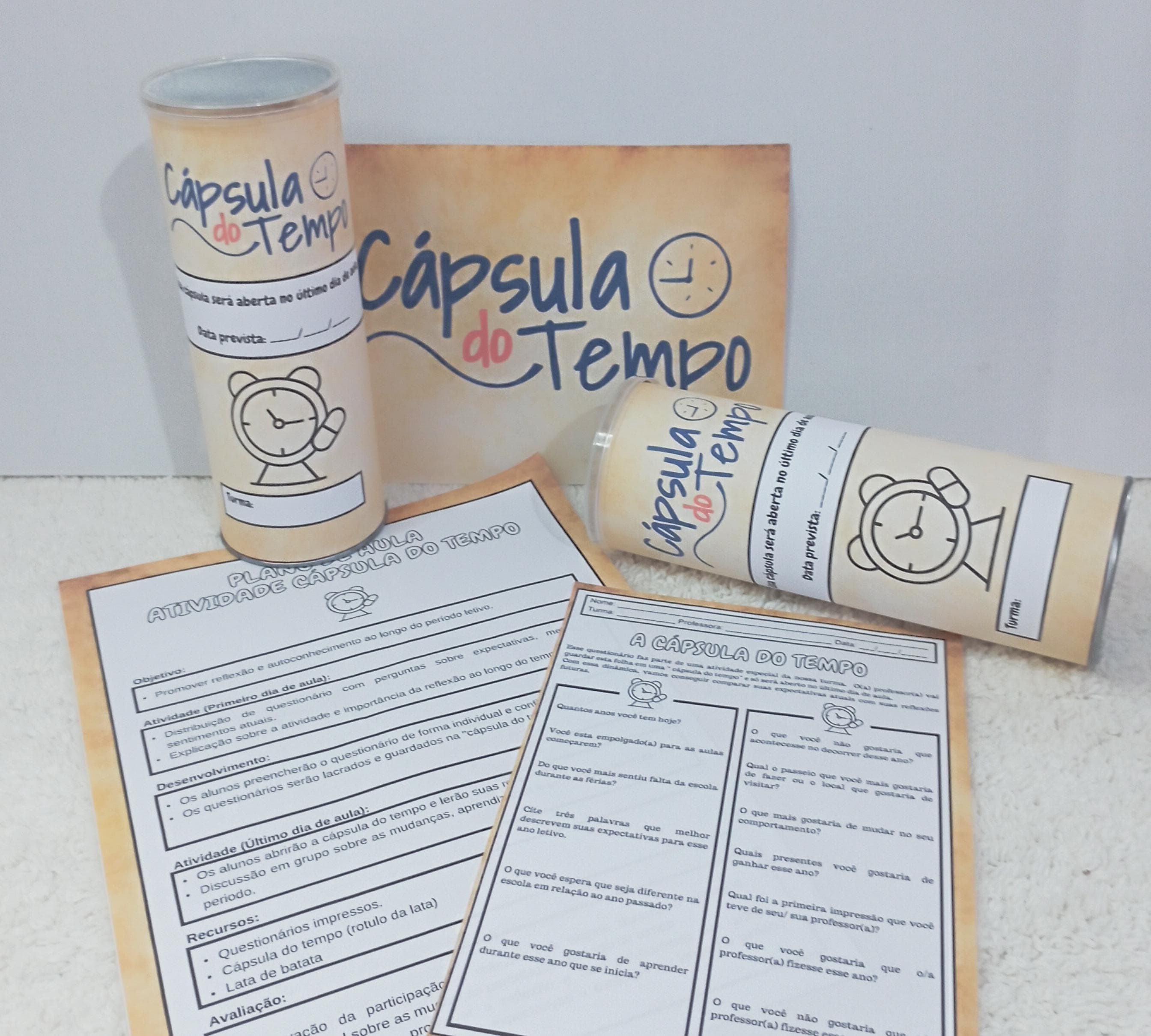 DINÂMICA CÁPSULA DO TEMPO