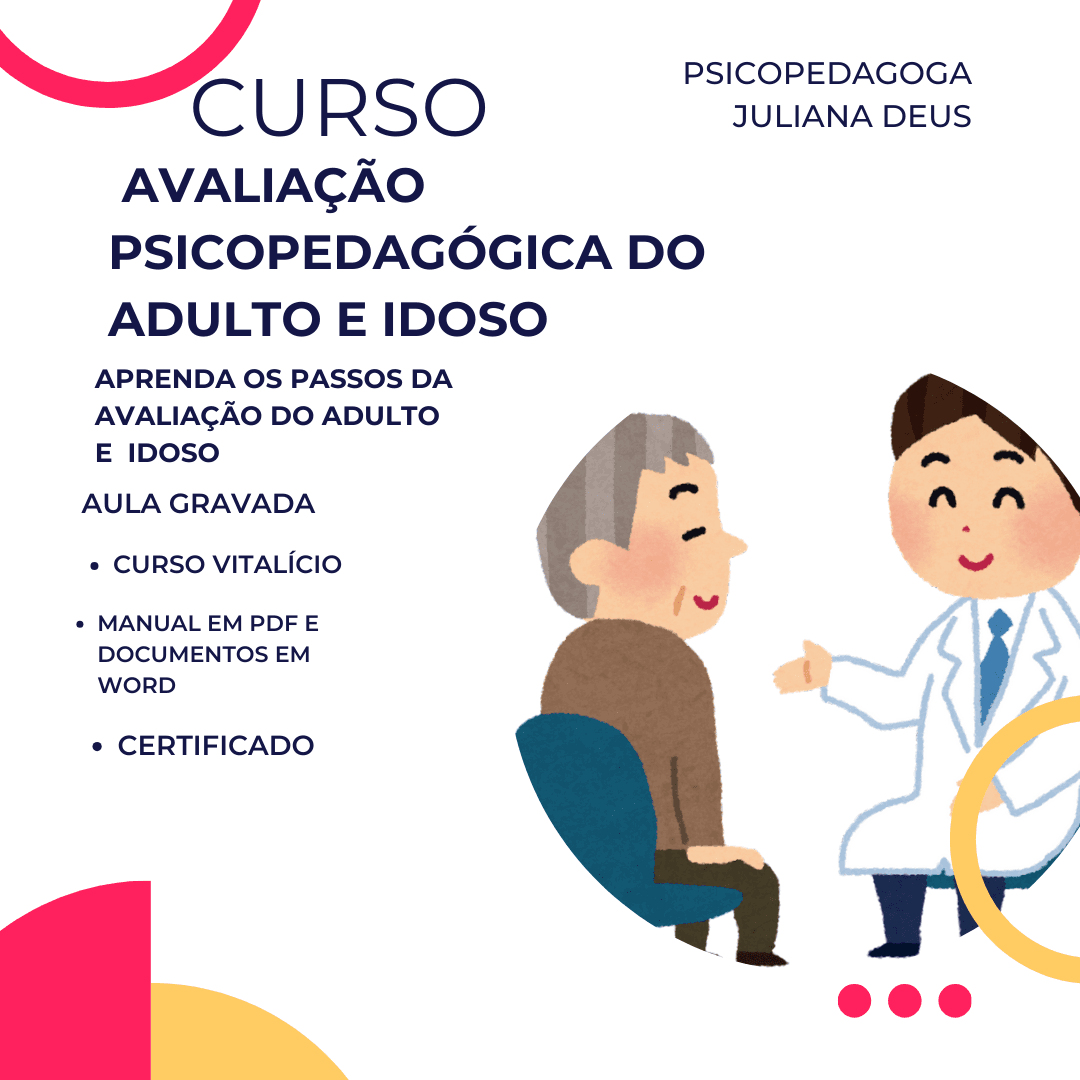 Curso Avaliação Psicopedagógica do Adulto e Idoso