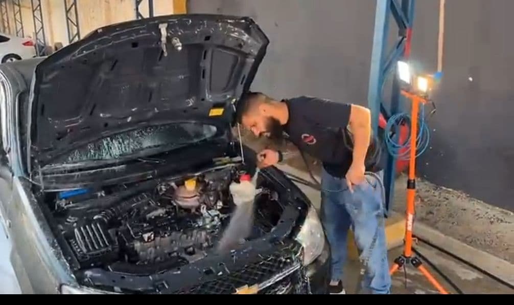 Curso completo lavagem de motor