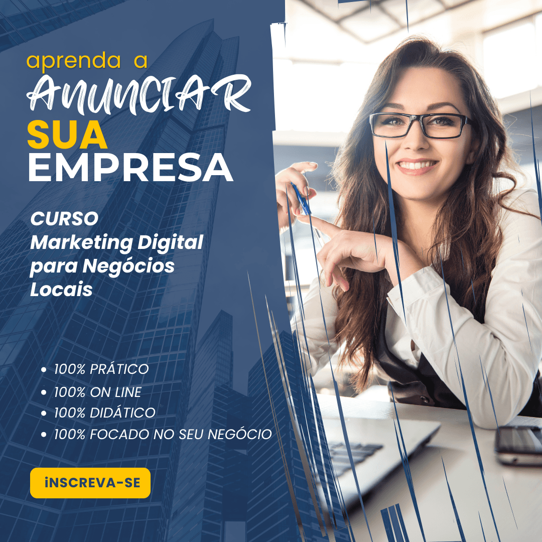 Curso de Marketing Digital para Negócios - Lojas e Comércios
