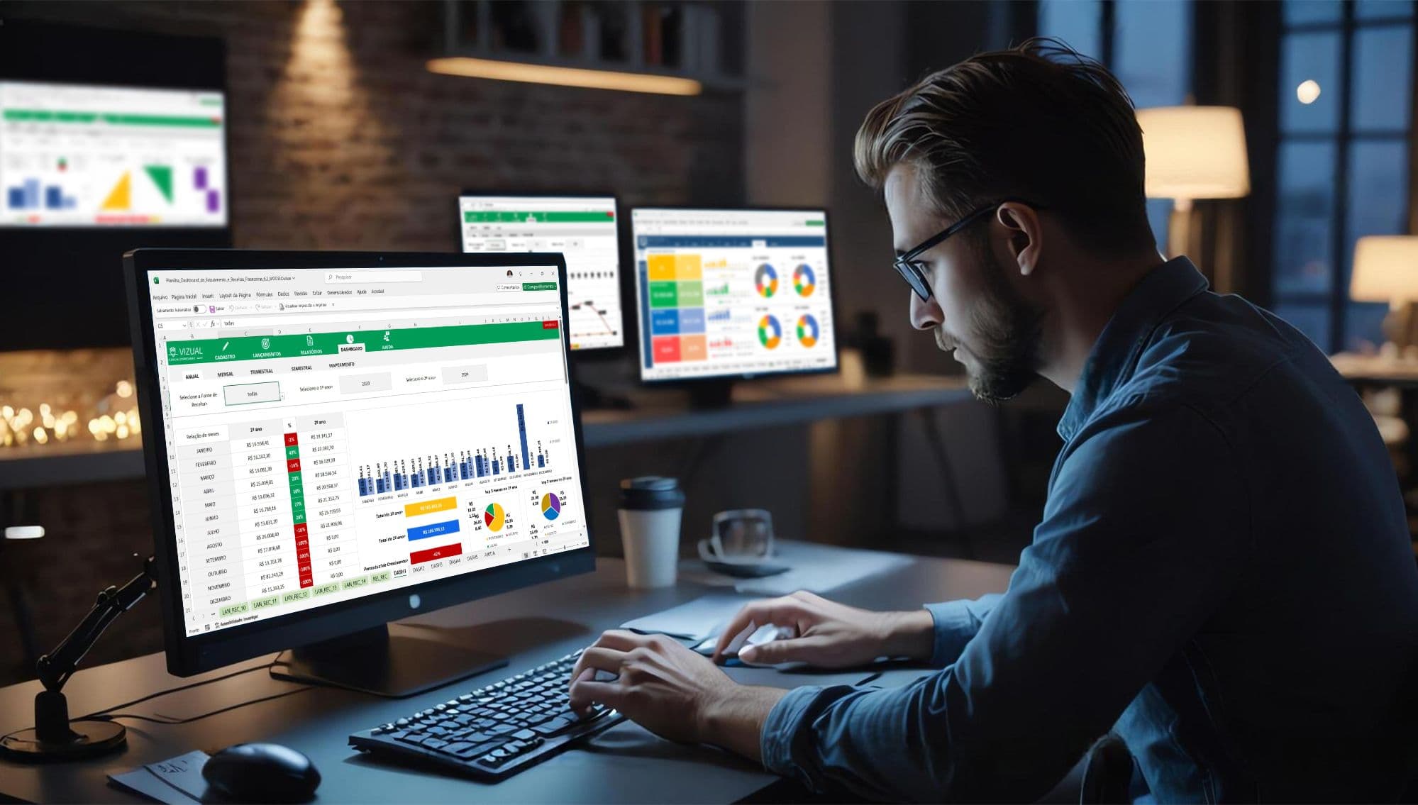 Microsoft Excel - Completo Passo a Passo do Início ao Fim