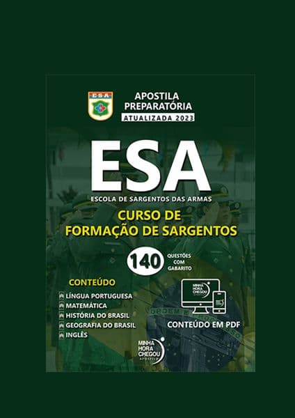 Apostila para Concurso Sargento do Exército - ESA