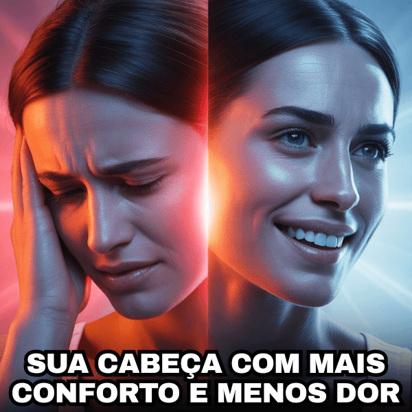 Sua cabeça com mais conforto e menos dor