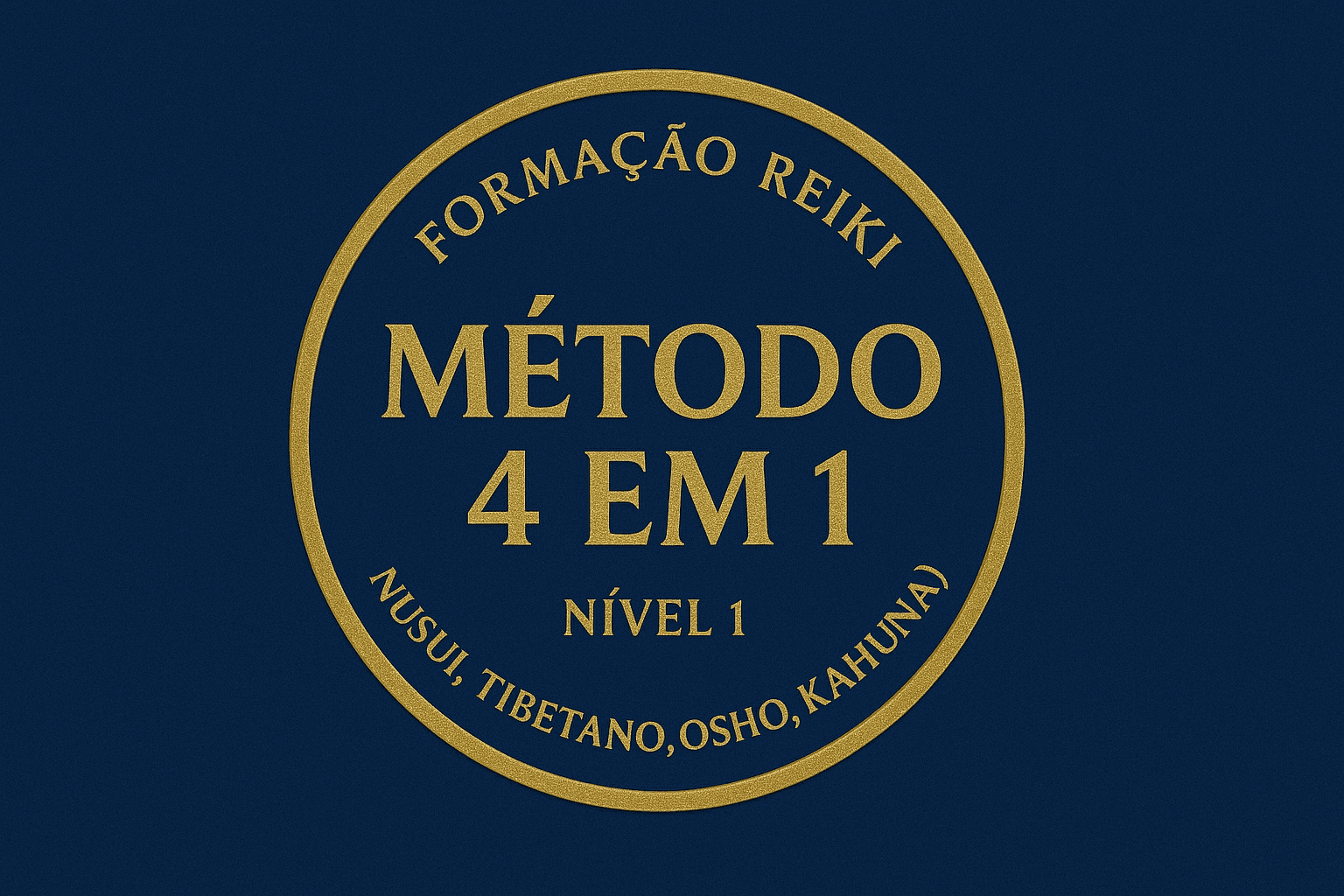 Formação Reiki Nível 1: Método 4 em 1
