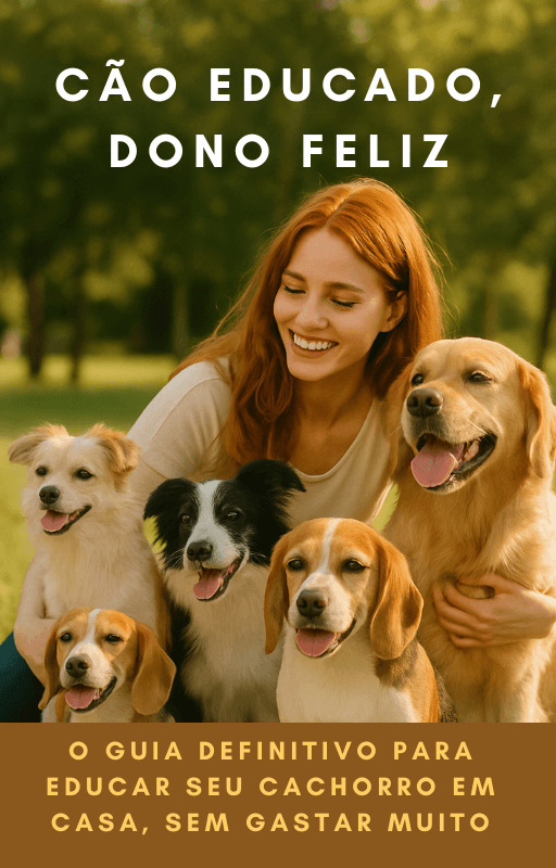 Cão Educado, Dono Feliz: O Guia definitivo para educar seu cachorro em casa, sem gastar muito