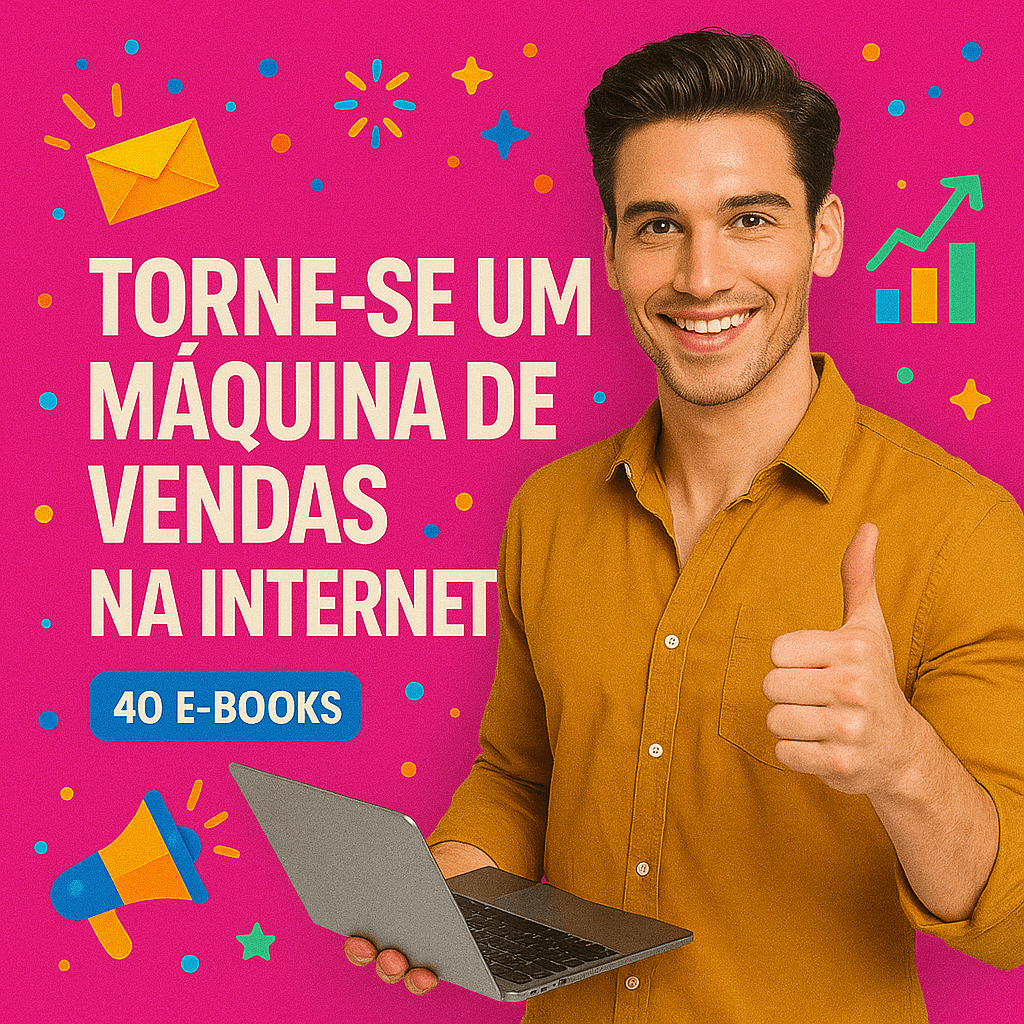Aprenda a vender online – Curso de Marketing Digital com 40 eBooks
