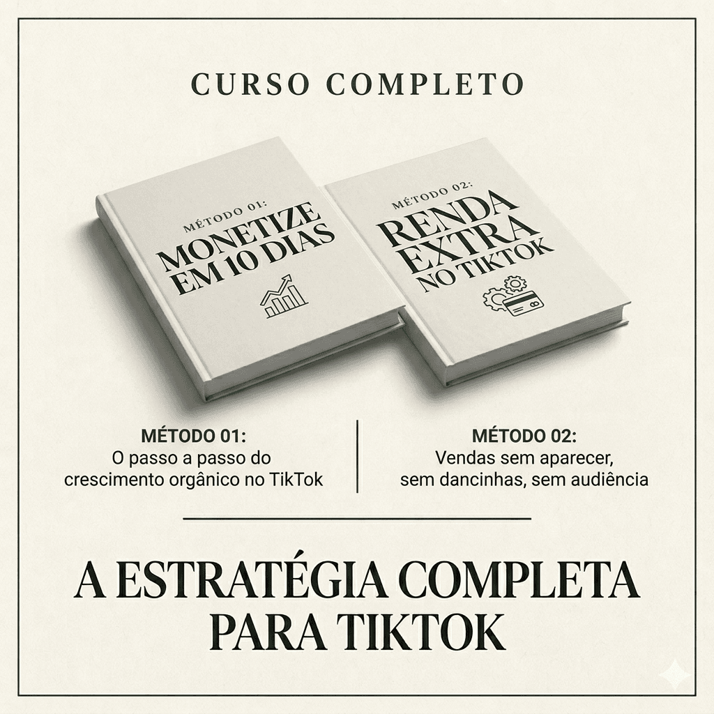 Combo TikTok : Monetização + Vendas + 400 cortes Virais