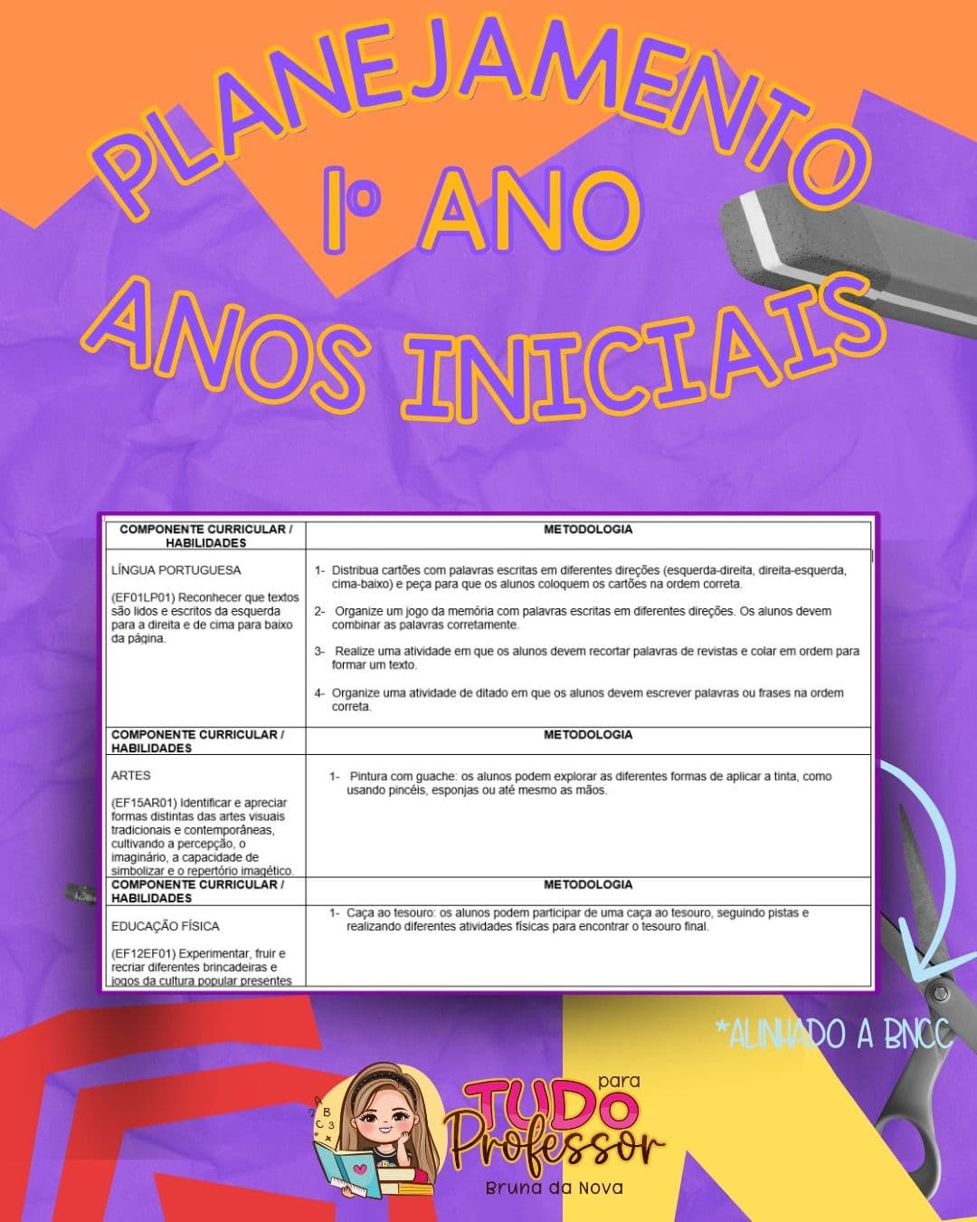 I AO III ANO - AULAS COM PLANEJAMENTO COMPLETO E ALINHADO A BNCC