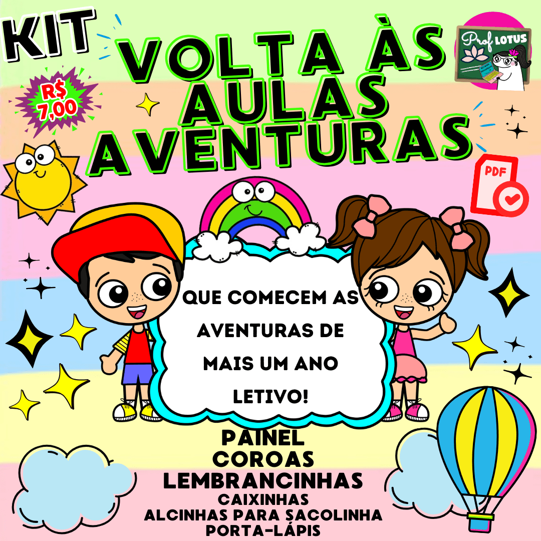 VOLTA ÀS AULAS AVENTURAS