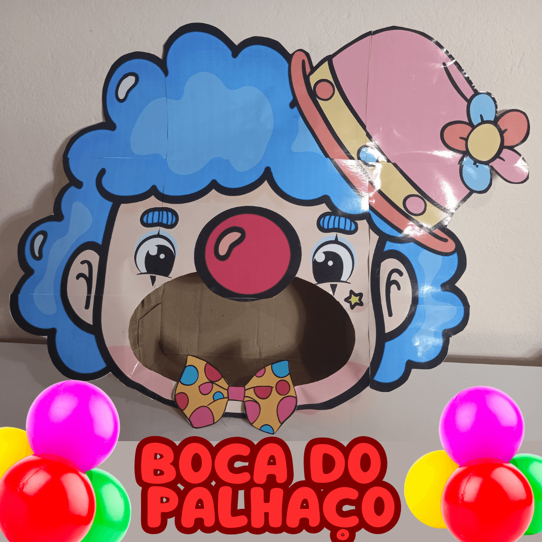 🎭 Boca do Palhaço – Recurso divertido e educativo! 🎯✨