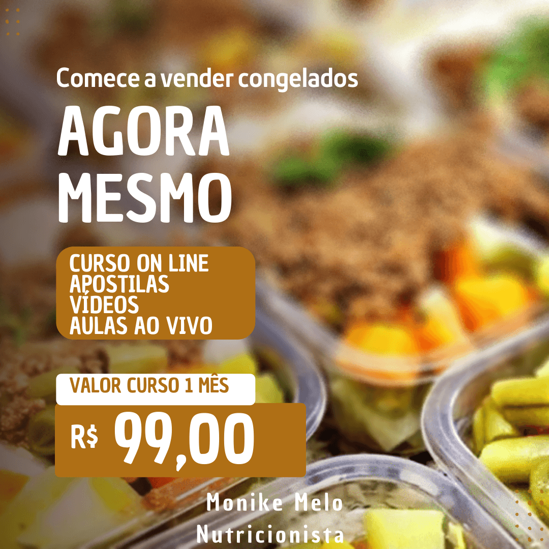 Curso on line Marmitas fit congeladas