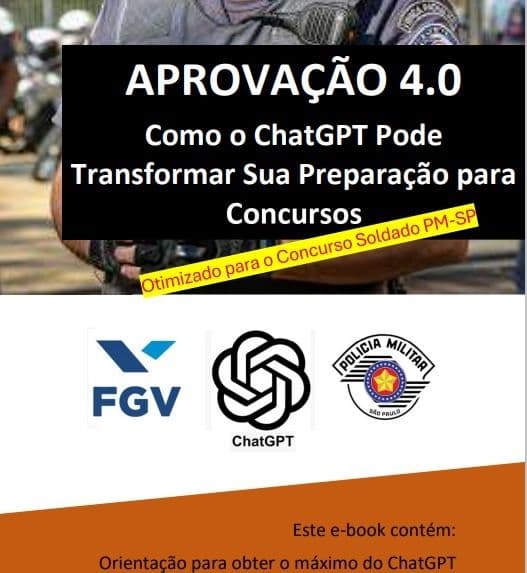 Aprovação 4.0 - Soldado PM-SP - 2024 com Redação Matadora