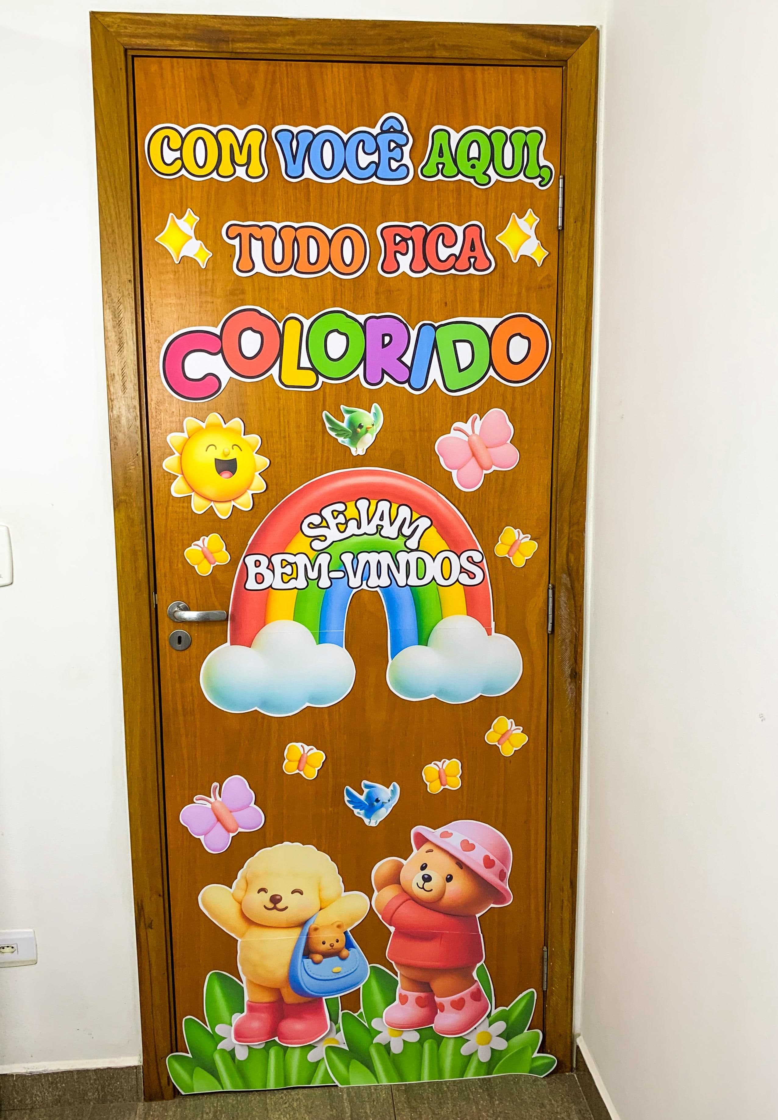 *PAINEL PORTA VOLTA ÀS AULAS BOBBIE GOODS✨❤️🌈*