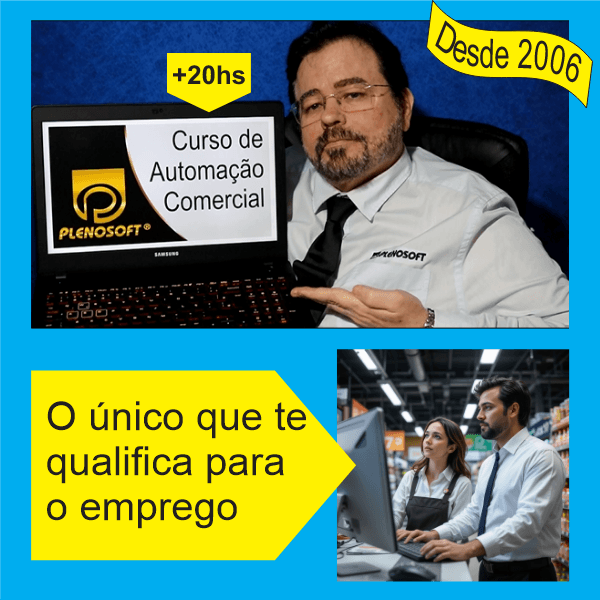 Curso de Automação Comercial: O único que te qualifica para o emprego