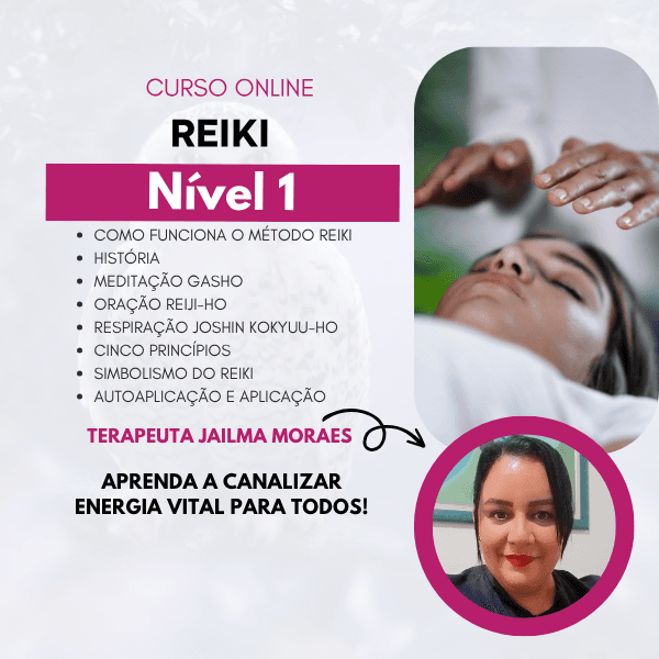 Curso de Reiki Nível 1 - SHODEN - O Despertar Sistema Usui Shiki Ryoho
