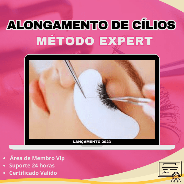 Alongamento de Cílios - Método Expert
