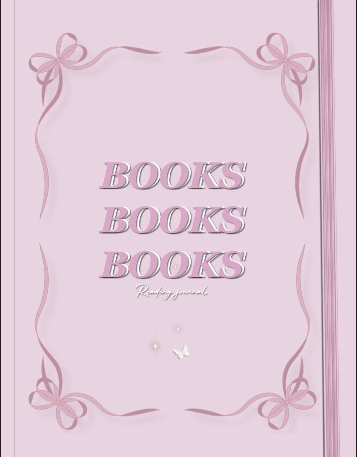 Reading journal rosé