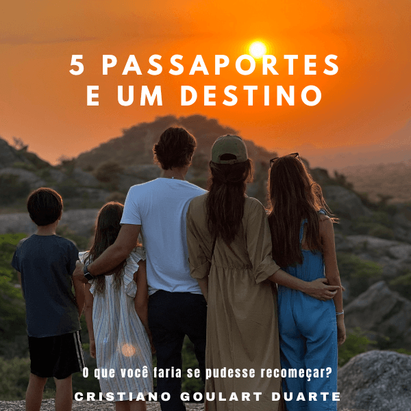 5 passaportes e um destino
