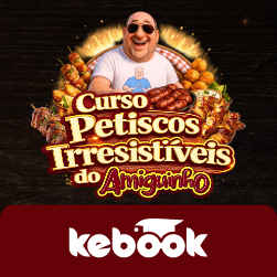 Curso Petiscos Irresistíveis do Amiguinho