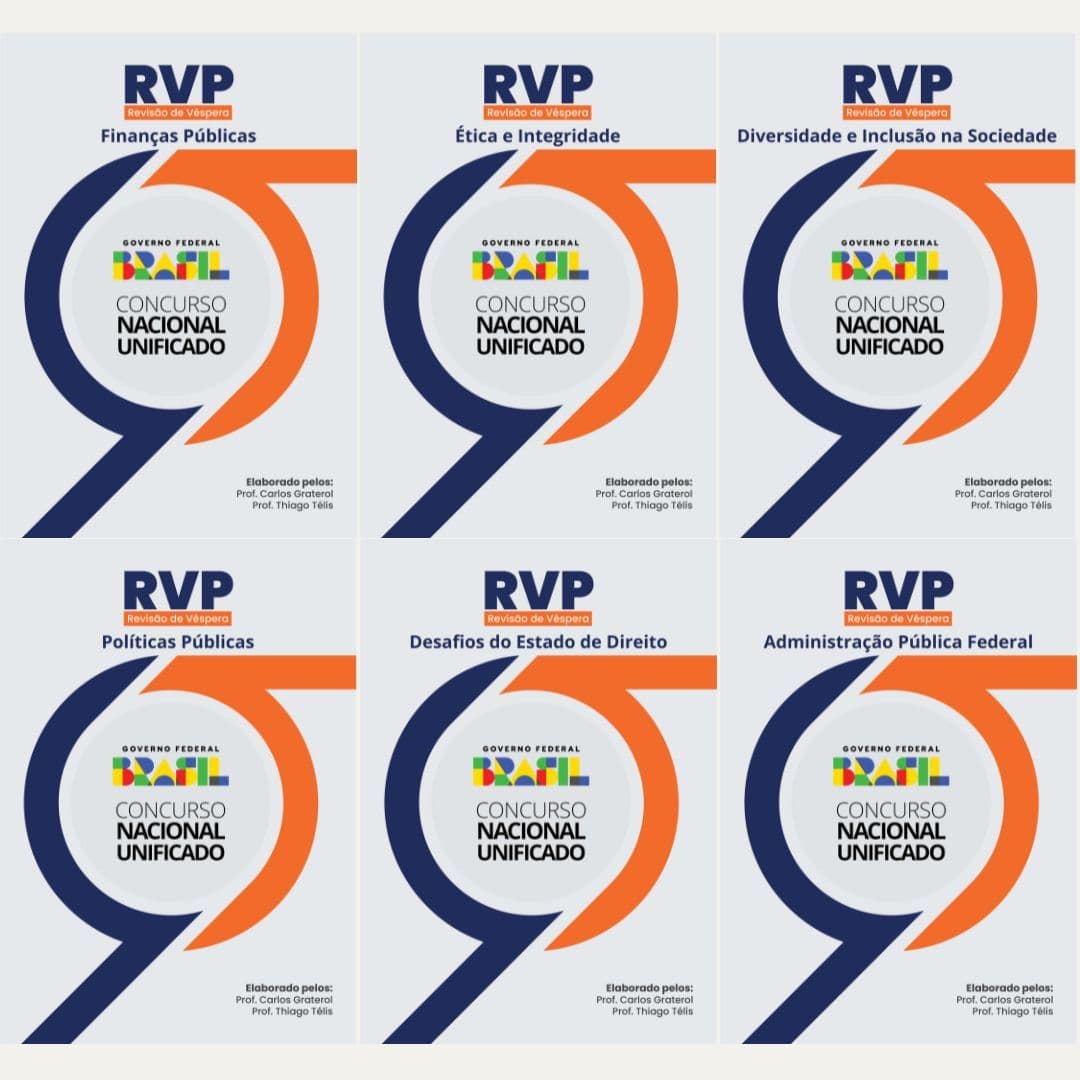 Pacote 6 RVP's completos.