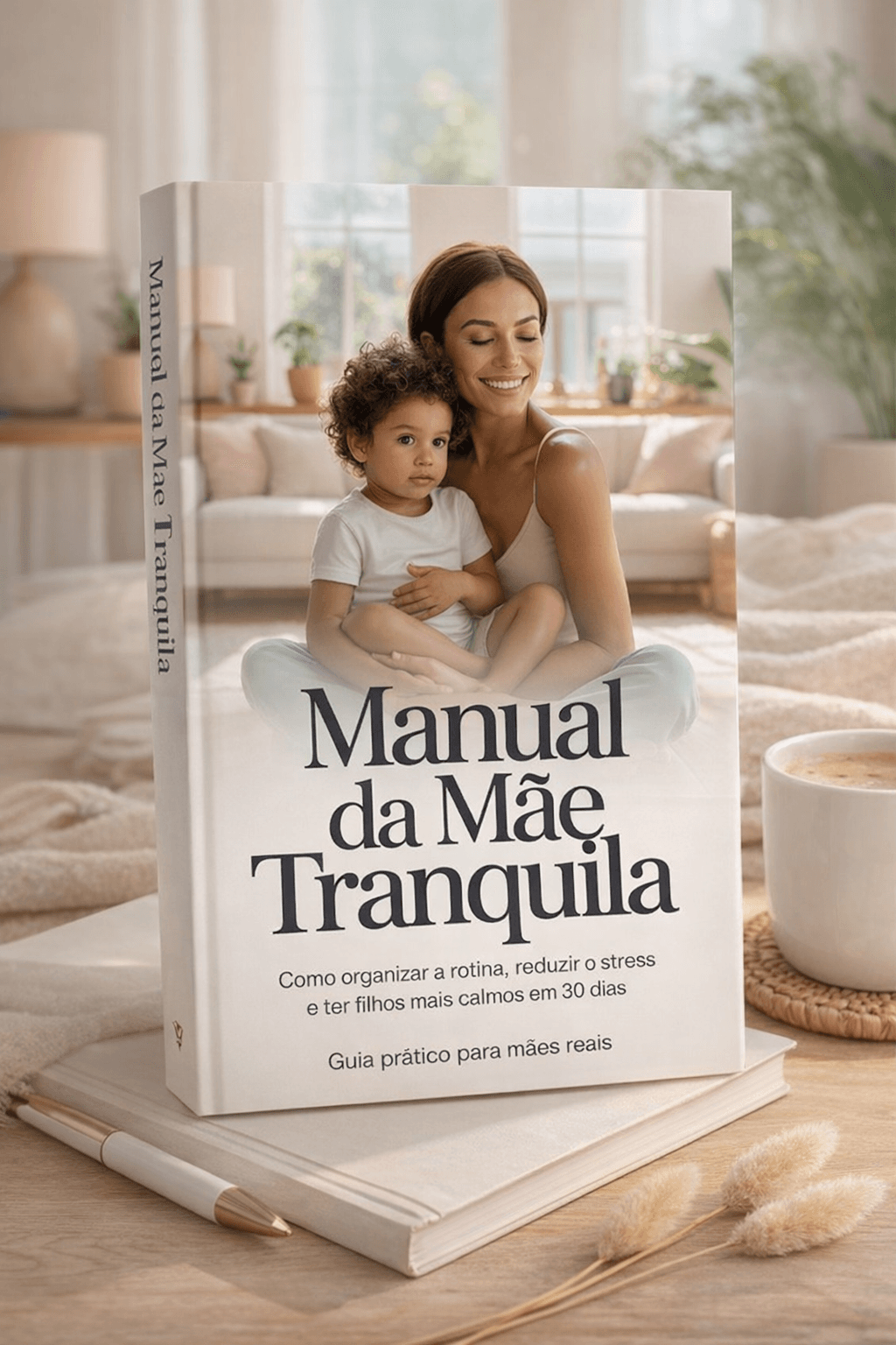 Manual da Mãe Tranquila – Como Organizar Rotina, Reduzir Stress e Ter Filhos Mais Calmos em 30 Dias