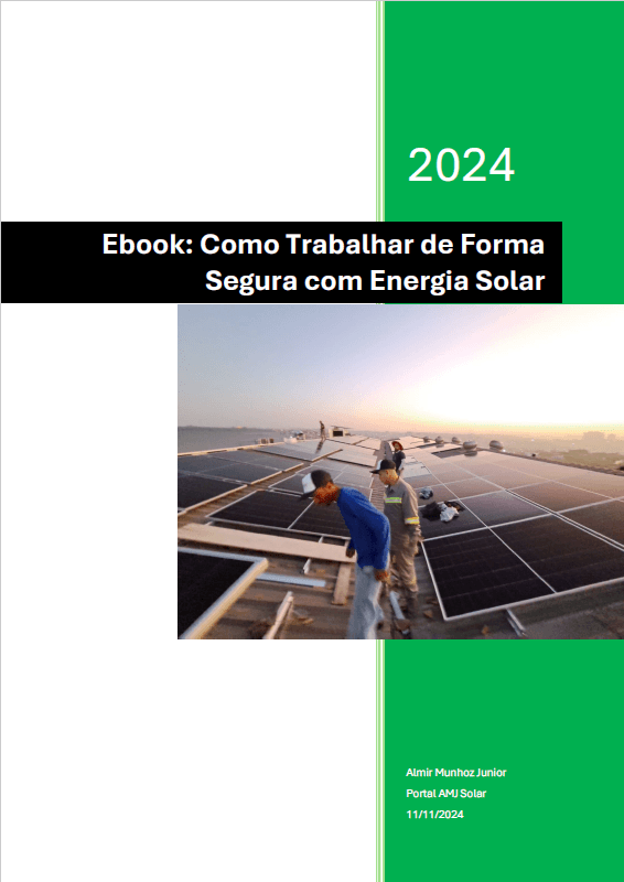 E-book - Como Trabalhar de Forma Segura com Energia Solar