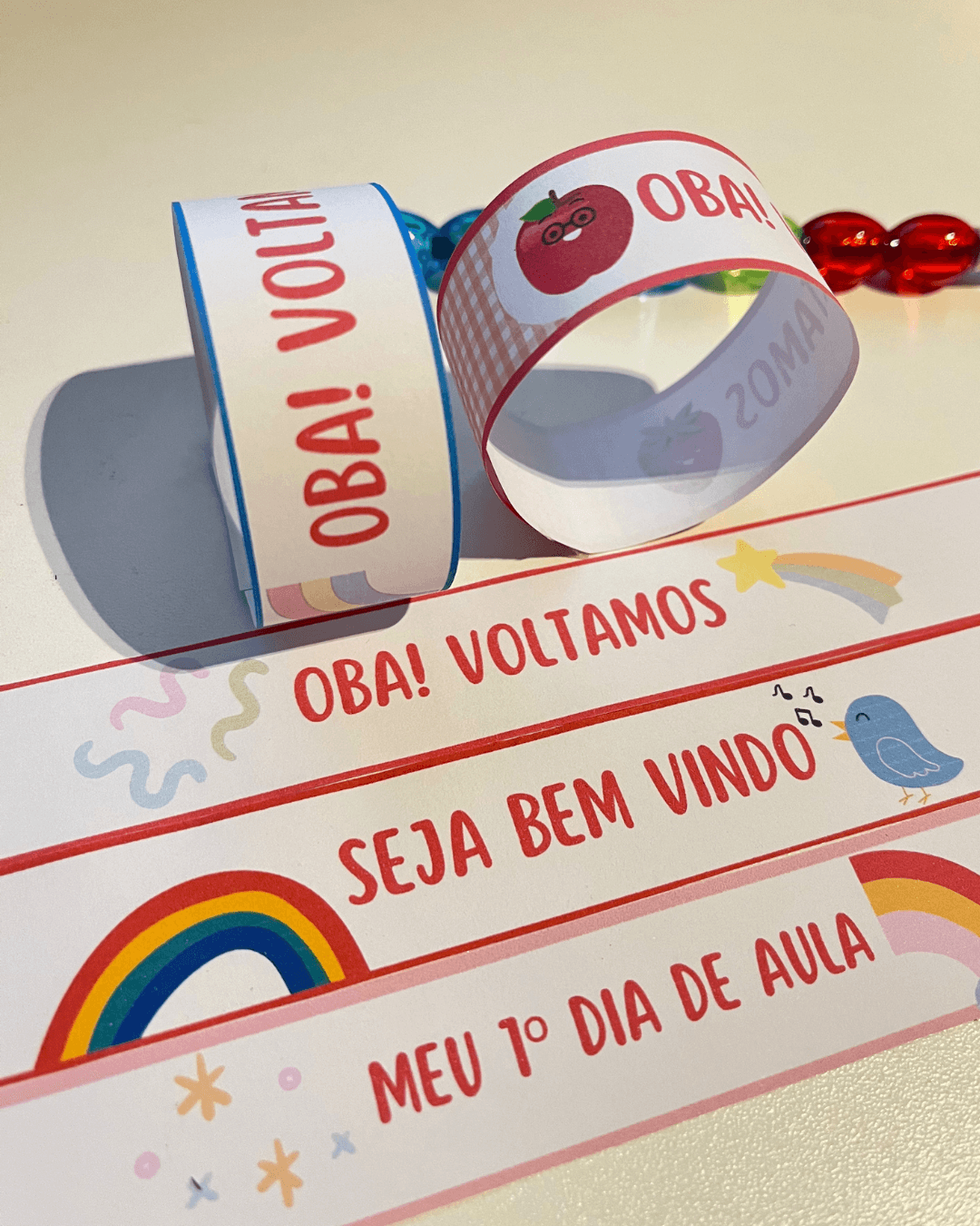 Pulseiras Volta às Aulas