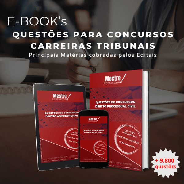 Questões para Concursos – Carreiras Tribunais