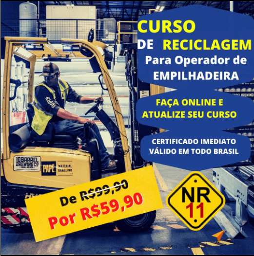 Reciclagem para Operadores de Empilhadeira (NR11)
