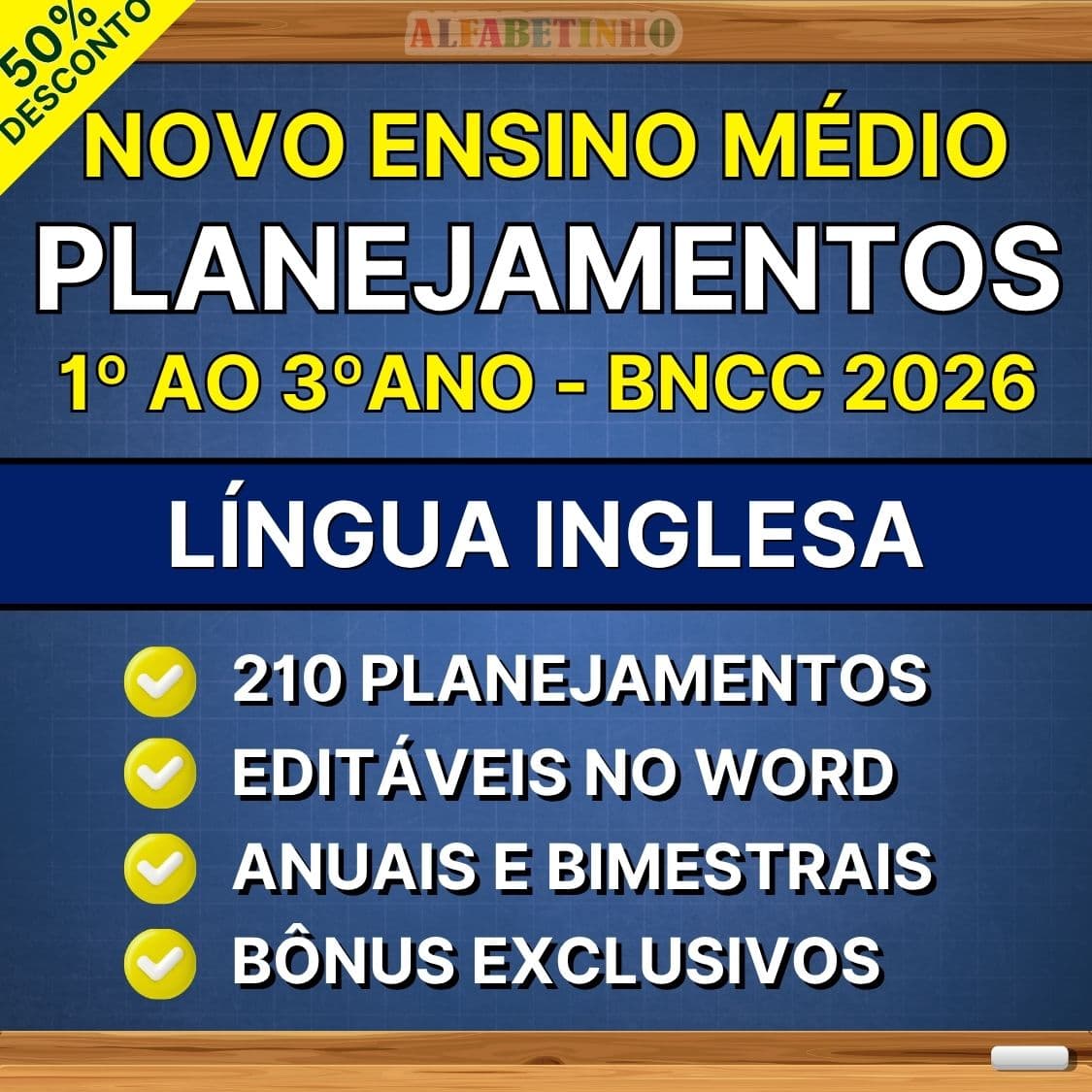 LÍNGUA INGLESA - Planejamentos - Ensino Médio - BNCC 2026