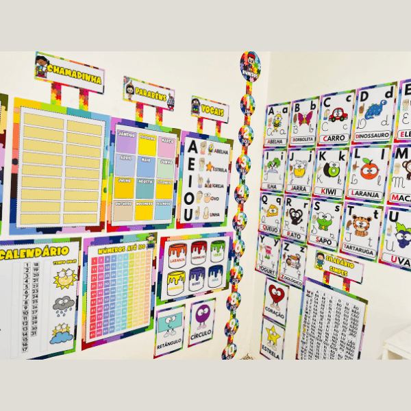 Kit Sala de Aula Decorativo - Tema Educação Especial