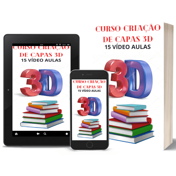 Curso Criação de Capas 3D