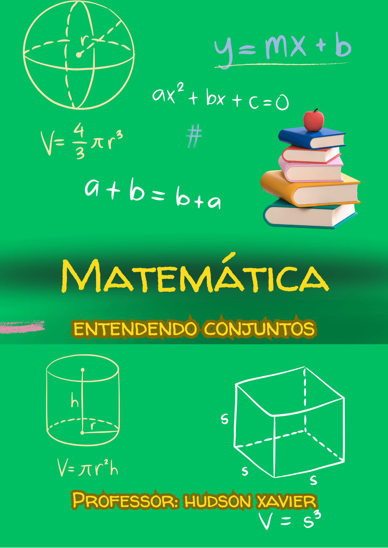 Ebook: Matemática ENTENDENDO CONJUNTOS para quem se prepara pro ENEM, concursos, etc