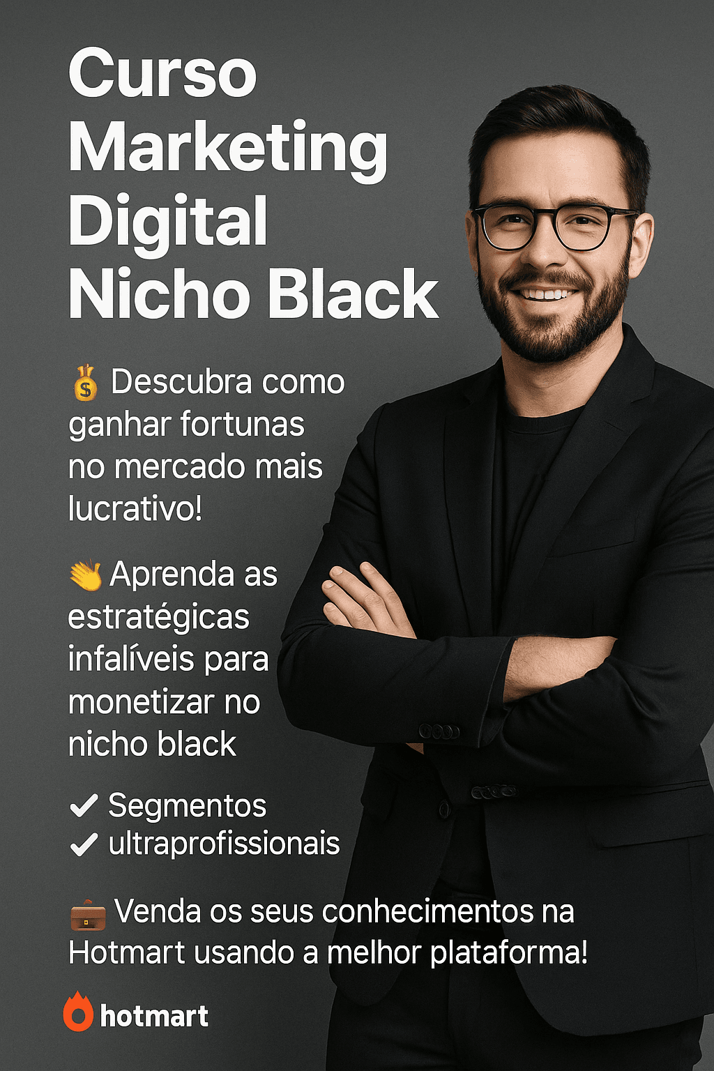 🔥 Curso Marketing Digital Nicho Black 🖤🚀