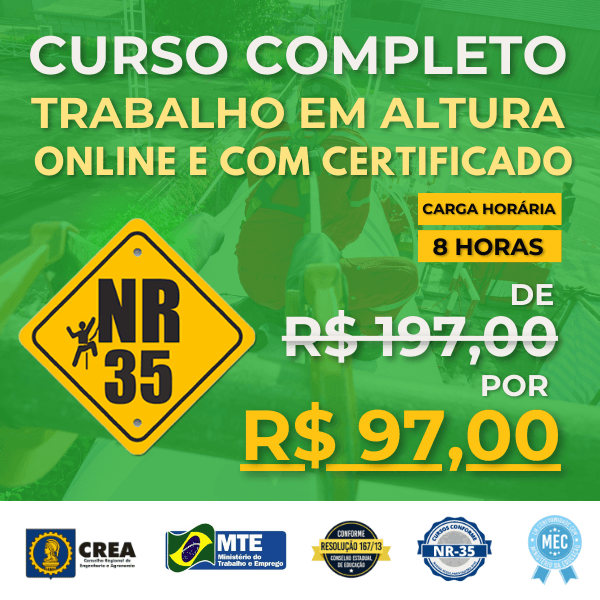Curso NR 35 - Reciclagem em Trabalho em Altura | Segurança do Trabalho