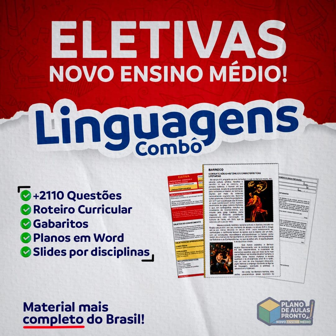 LINGUAGENS E CÓDIGOS - PLANEJAMENTOS E ATIVIDADES - BNCC