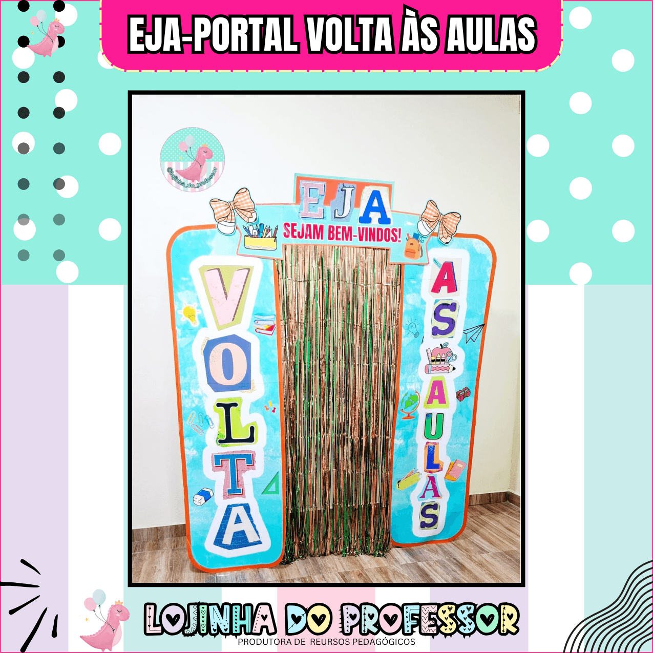 ✂️🍎 Portal Volta às Aulas EJA – Acolhimento e Recomeços