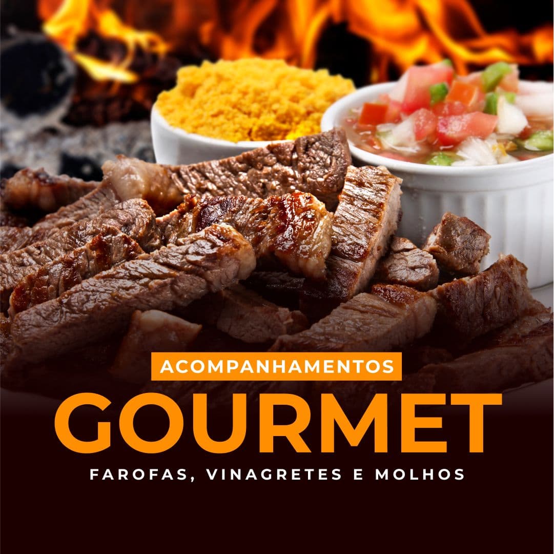 Acompanhamentos Gourmet: Farofas, Vinagretes e Molhos 2.0