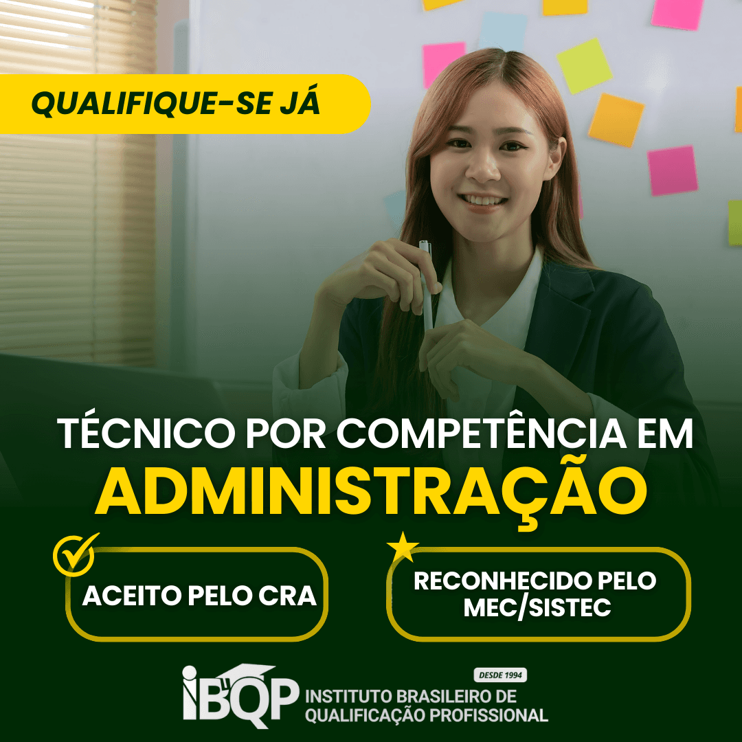 Certificação Por Competencia - TÉCNICO ADMINISTRAÇÃO em 30 dias