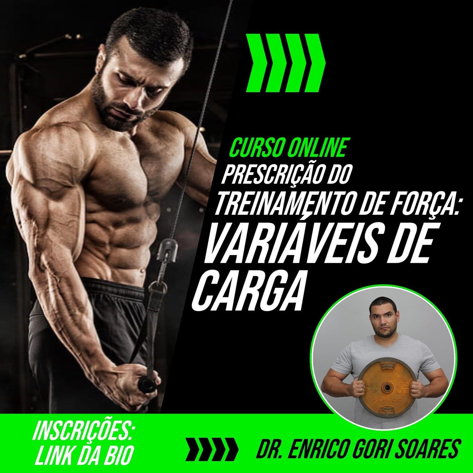CURSO: PRESCRIÇÃO DO TREINAMENTO DE FORÇA: VARIÁVEIS DE CARGA