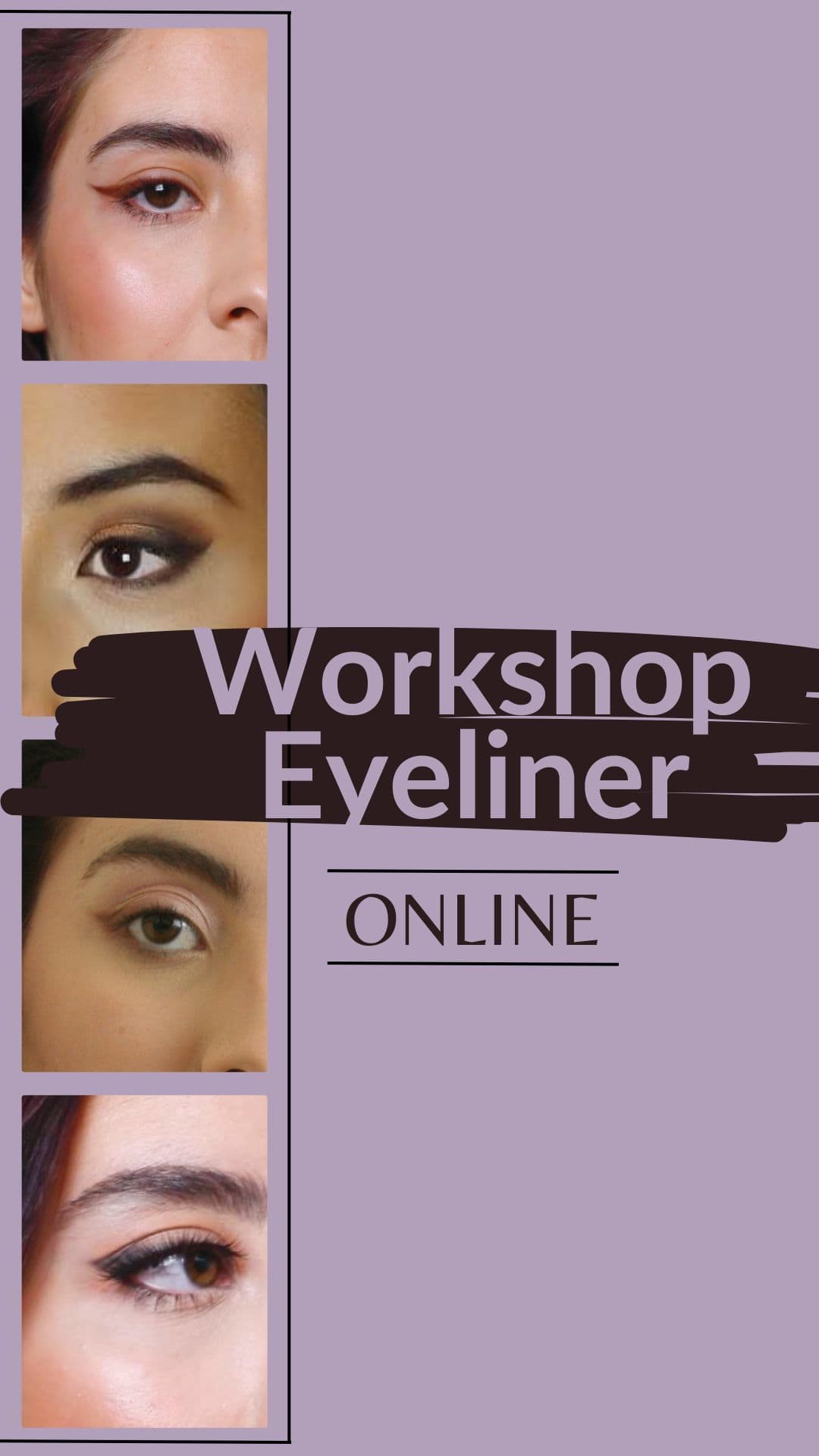 Workshop Automaquilhagem EYELINER - online
