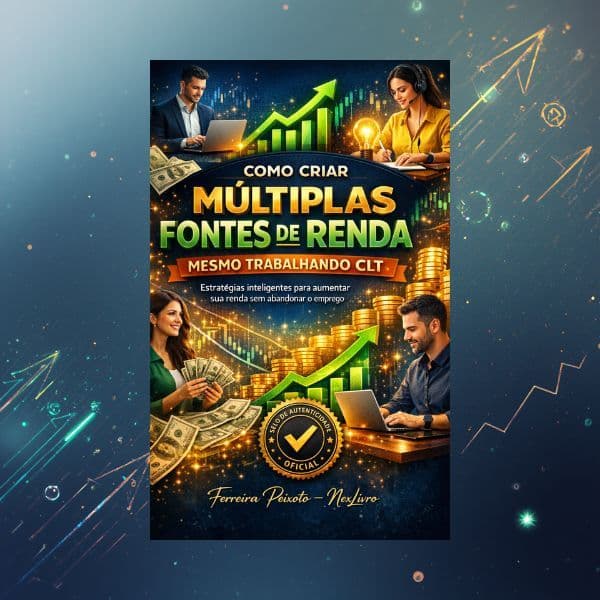 Como Criar Múltiplas Fontes de Renda Mesmo Trabalhando CLT: Guia Completo para Aumentar Sua Renda, Garantir Segurança Financeira e Alcançar Independência Econômica