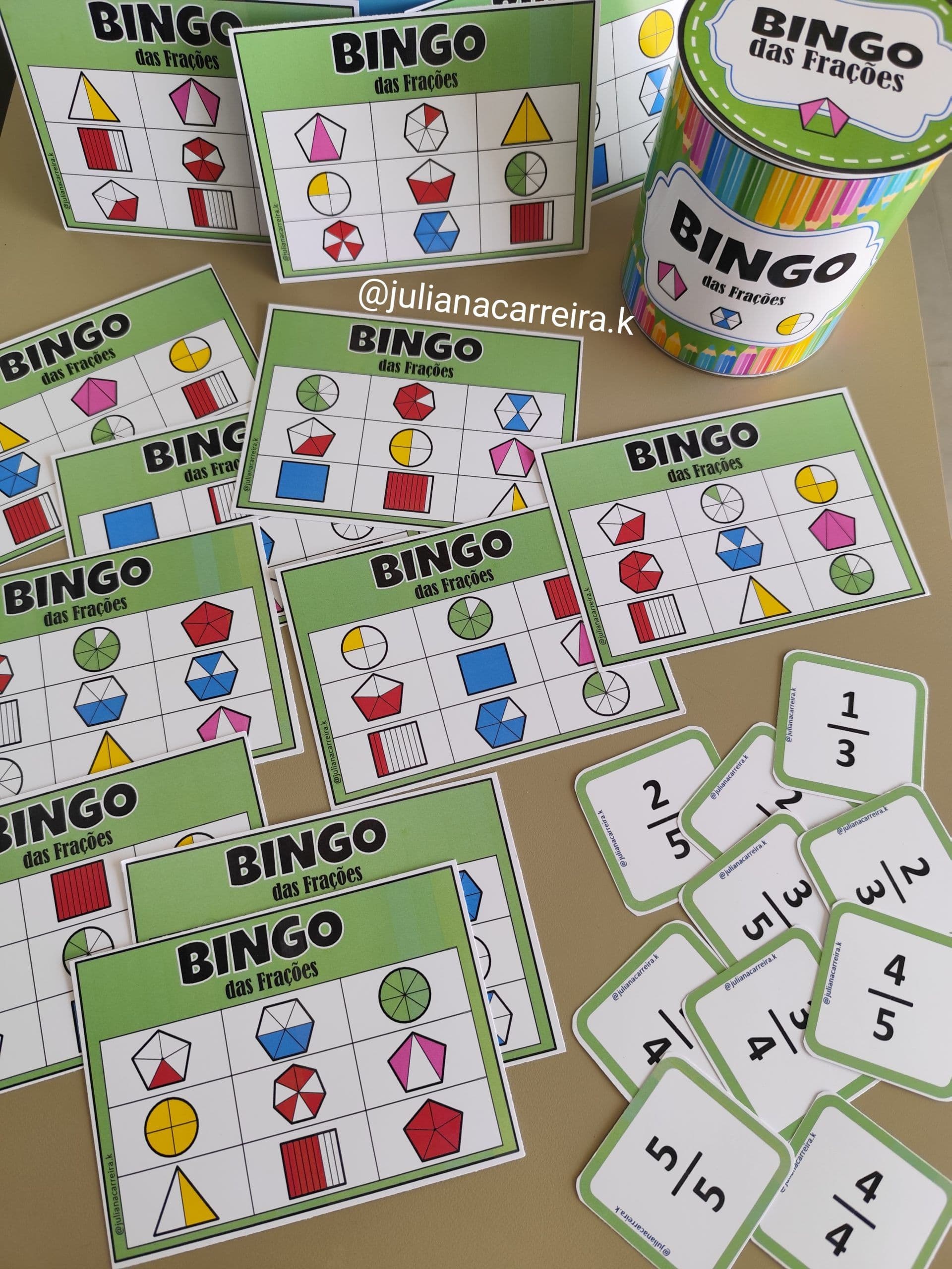 Bingo das Frações