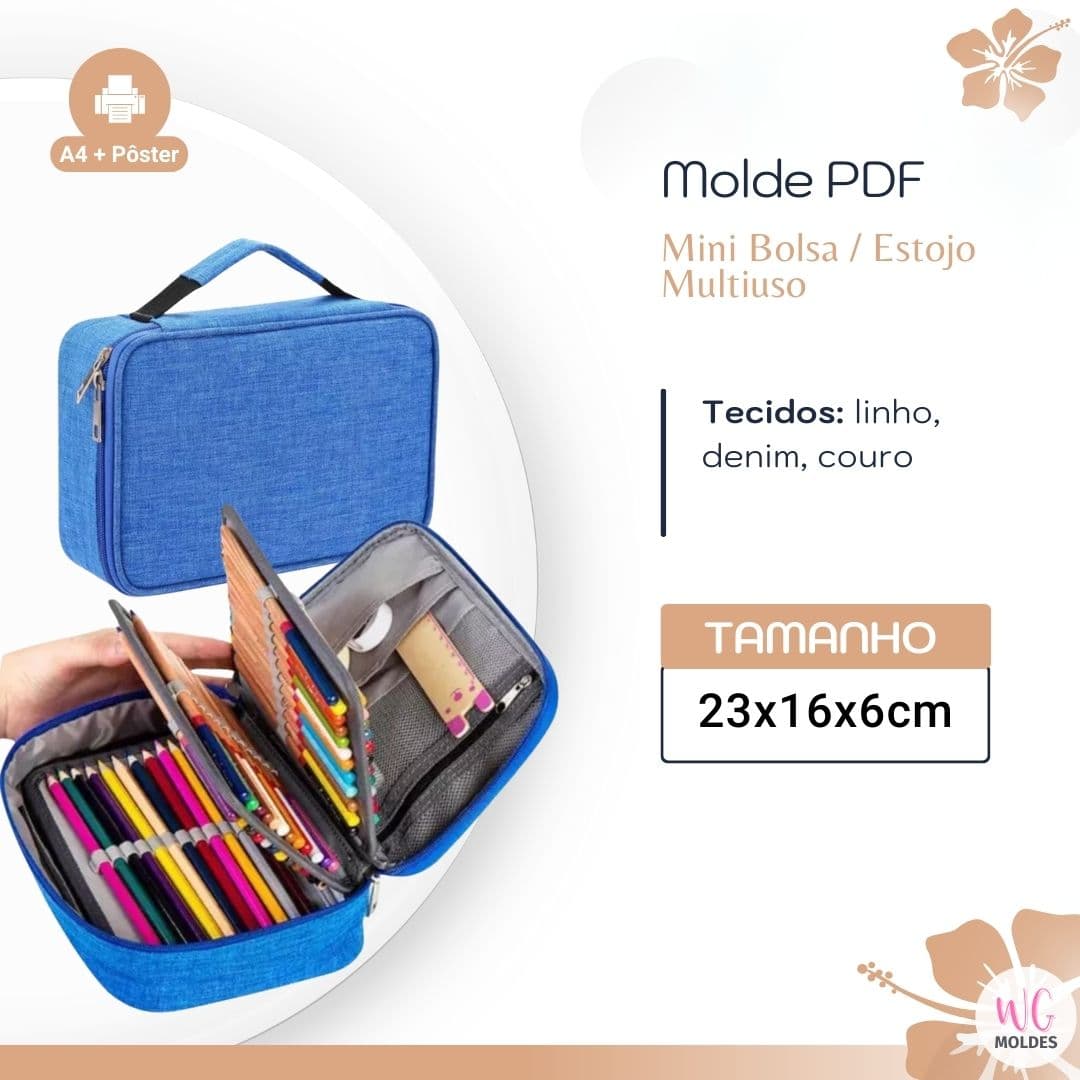 MOLDE MINI BOLSA ESTOJO